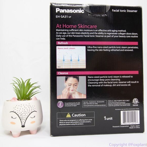 Panasonic facial ionic steamer, at home skincare, EH-SA31VP - Picture 16 of 16